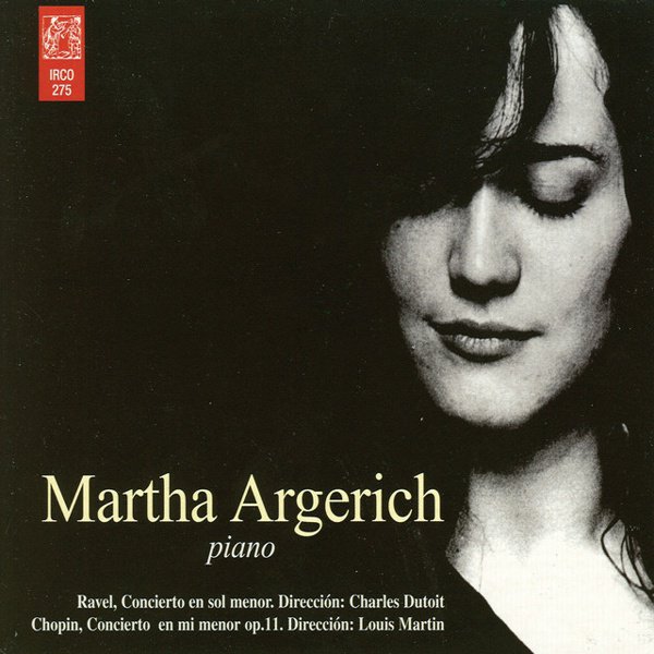Martha Argerich plays Ravel & Chopin cover