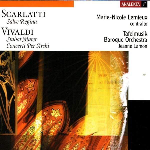 Scarlatti: Salve Regina; Vivaldi: Stabat Mater; Concerti Per Archi cover