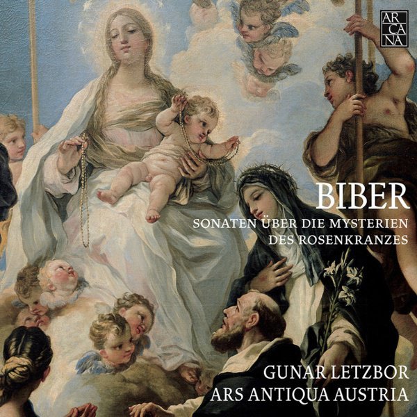 Biber: Sonaten über die Mysterien des Rosenkranzes cover