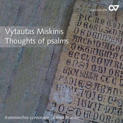 Vytautas Miskinis: Thoughts of Psalms cover
