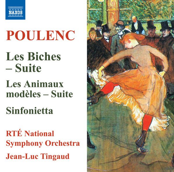 Poulenc: Les Biches - Suite; Les Animaux modèles - Suite; Sinfonietta cover