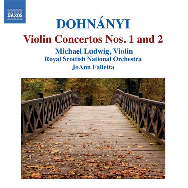 Dohnányi: Violin Concerto Nos. 1 and 2 cover
