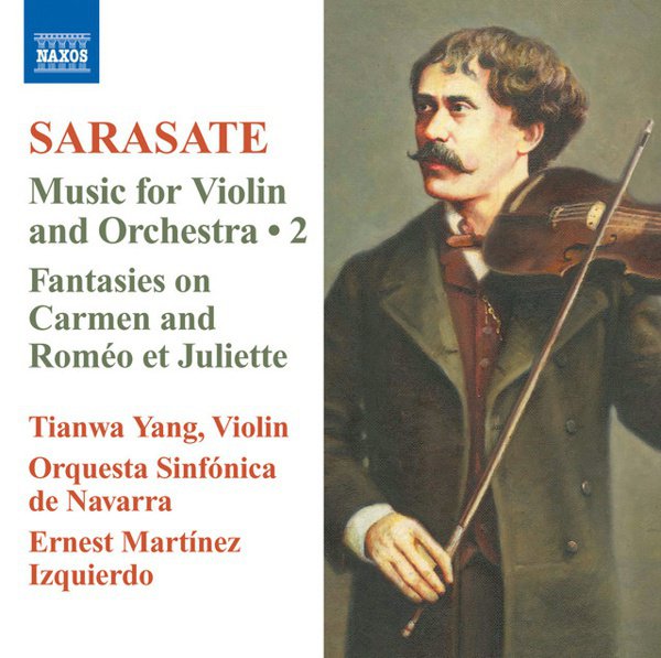 Pablo Sarasate: Music for Violin & Orchestra, Vol. 2 cover