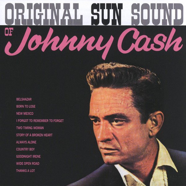 The Original Sun Sound of Johnny Cash cover