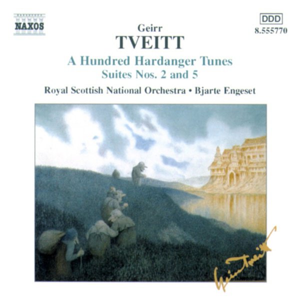 Tveitt: A Hundred Hardanger Tunes, Suites Nos. 2 & 5 cover
