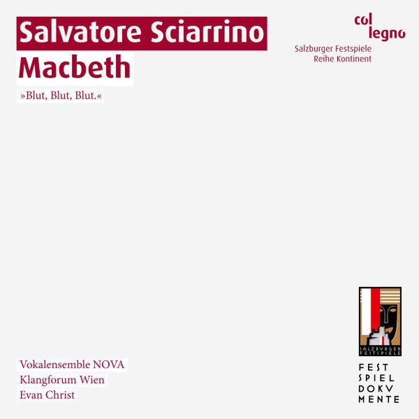Salvatore Sciarrino: Macbeth album cover