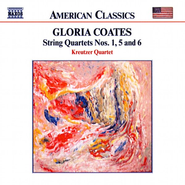 Gloria Coates: String Quartets Nos. 1, 5, 6 cover