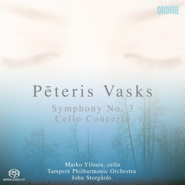 Peteris Vasks: Symphony No. 3; Cello Concerto album cover