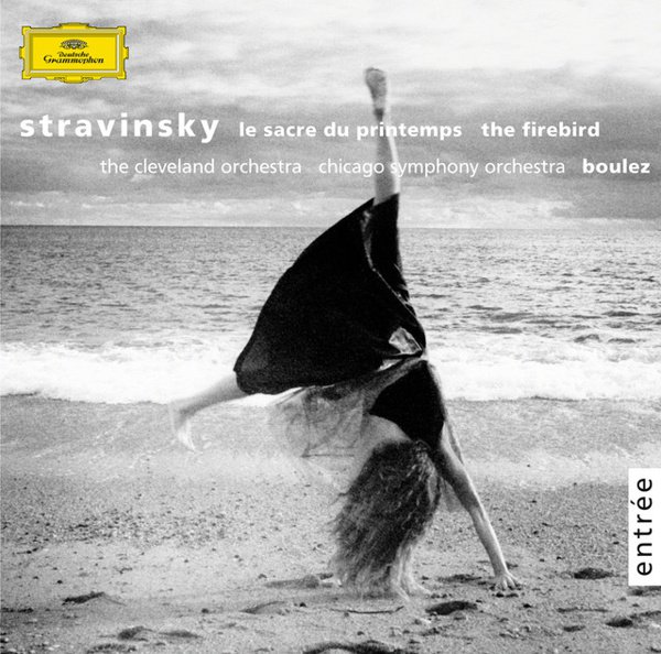 Stravinsky: Le Sacre du Printemps; The Firebird album cover