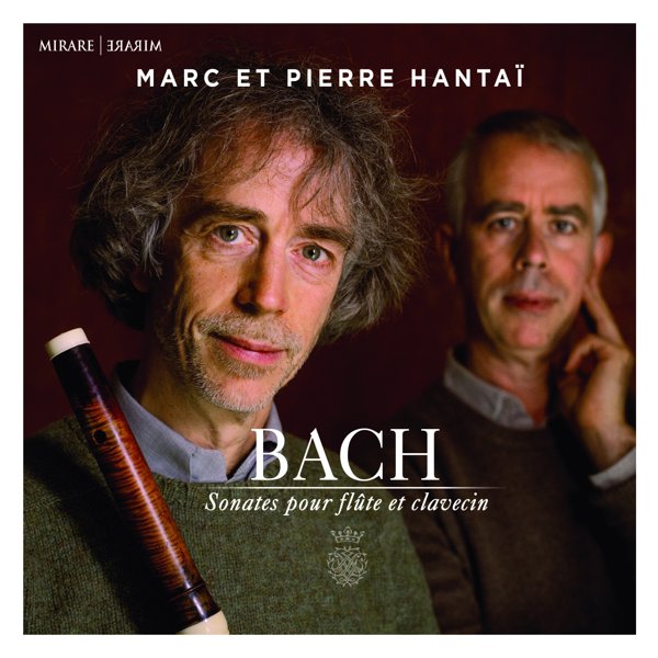 J.S. Bach: Sonates pour flûte et clavecin cover