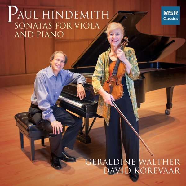 Paul Hindemith: Sonatas for Viola and Piano cover