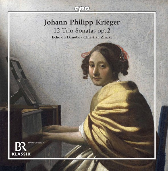 Krieger: 12 Trio Sonatas, Op. 2 cover