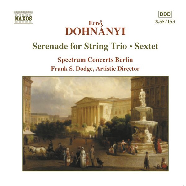 Dohnányi: Serenade for String Trio; Sextet cover