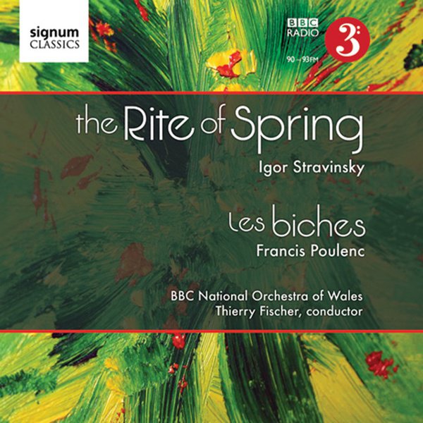 Stravinsky: The Rite of Spring; Poulenc: Les Biches album cover