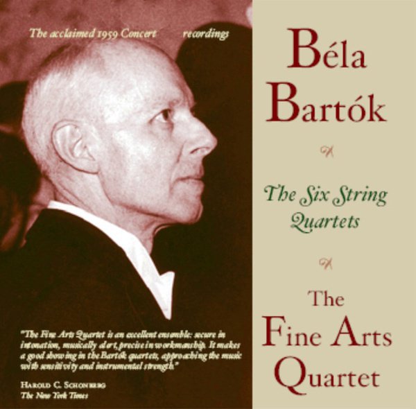 Béla Bartók: The Six String Quartets cover