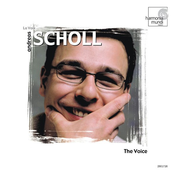 Andreas Scholl: The Voice cover