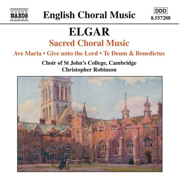 Elgar: Sacred Choral Music album cover