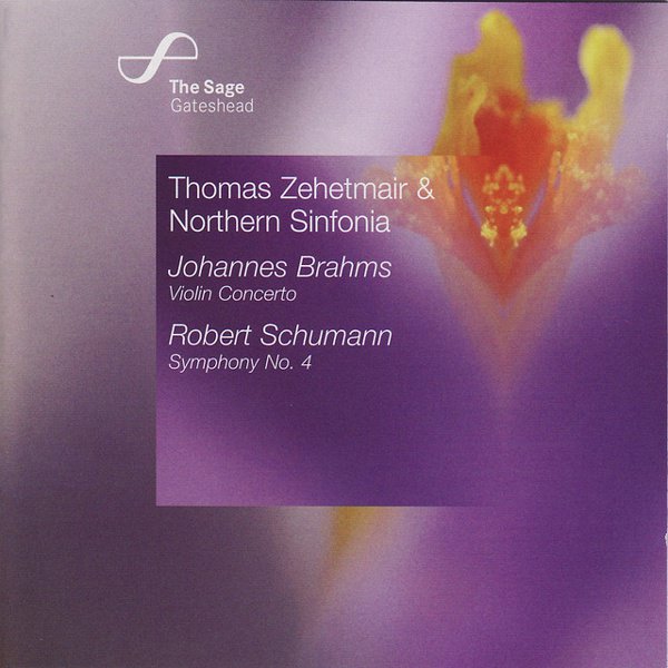 Brahms: Violin Concerto; Schumann: Symphony No. 4 album cover