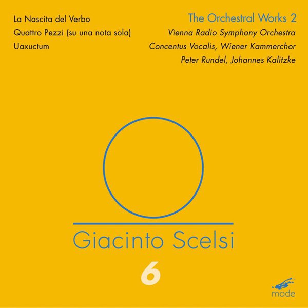 Giacinto Scelsi: The Orchestral Works 2 cover