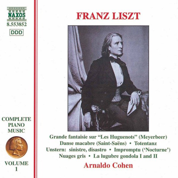 Franz Liszt: Complete Piano Music, Vol. 1 cover