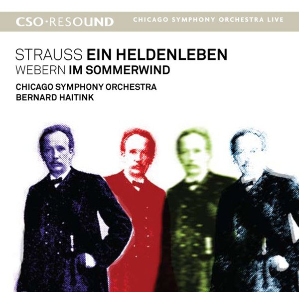 Strauss: Ein Heldenleben; Webern: Im Sommerwind cover