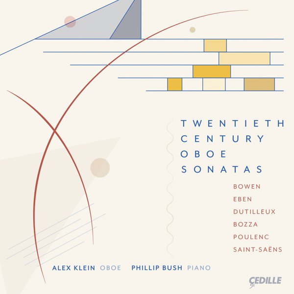 Twentieth Century Oboe Sonatas cover