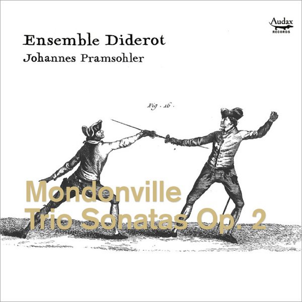 Mondonville: Trio Sonatas, Op. 2 cover