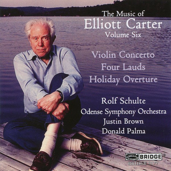 Violin Concerto, Four Lauds, Holiday Overture cover