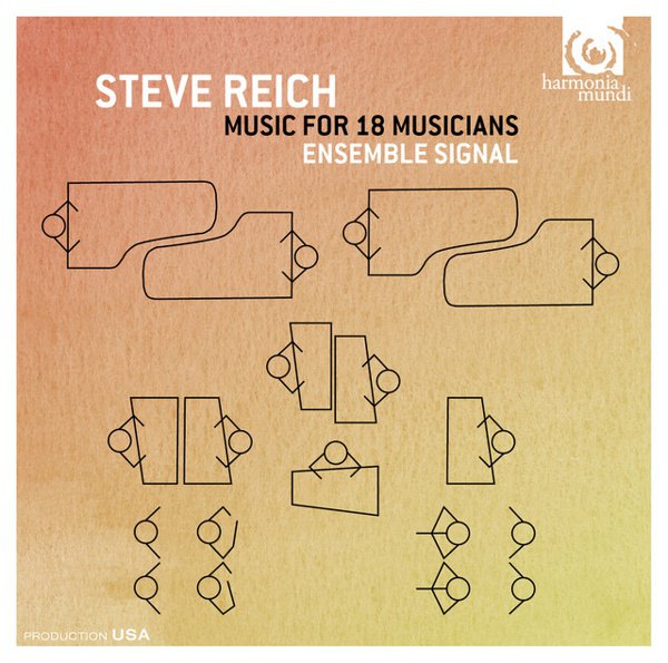 Steve Reich: Music for 18 Musicians cover