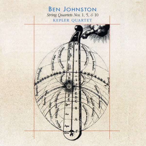 Ben Johnston: String Quartets Nos. 1, 5 & 10 cover