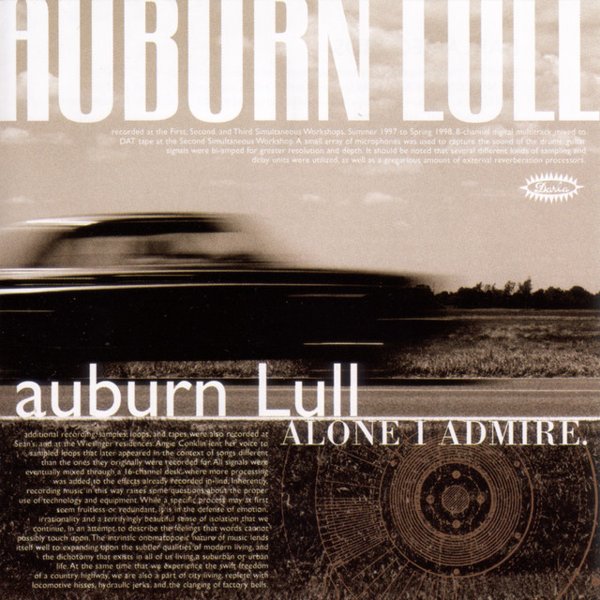 Alone I Admire cover