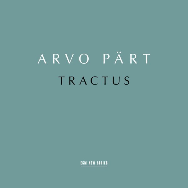 Arvo Pärt: Tractus cover