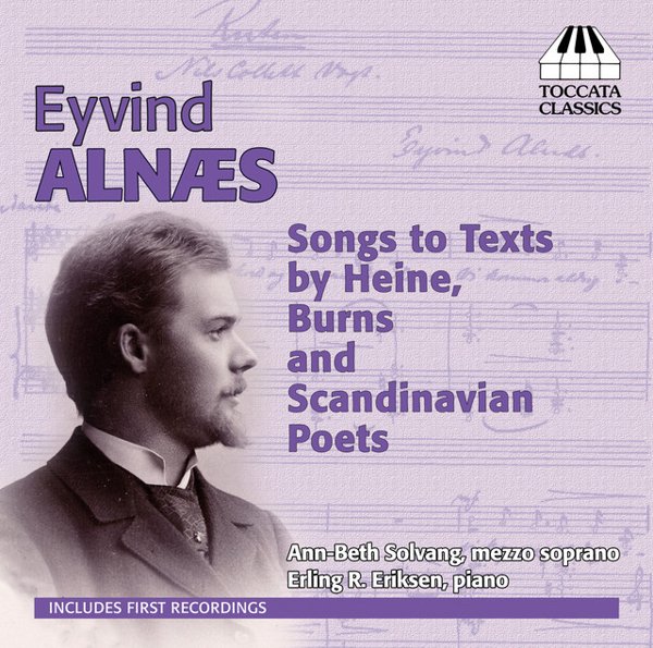 Alnæs: Songs to Texts by Heine, Burns and Scandinavian Poets cover