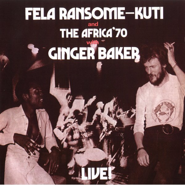 Fela with Ginger Baker Live! cover