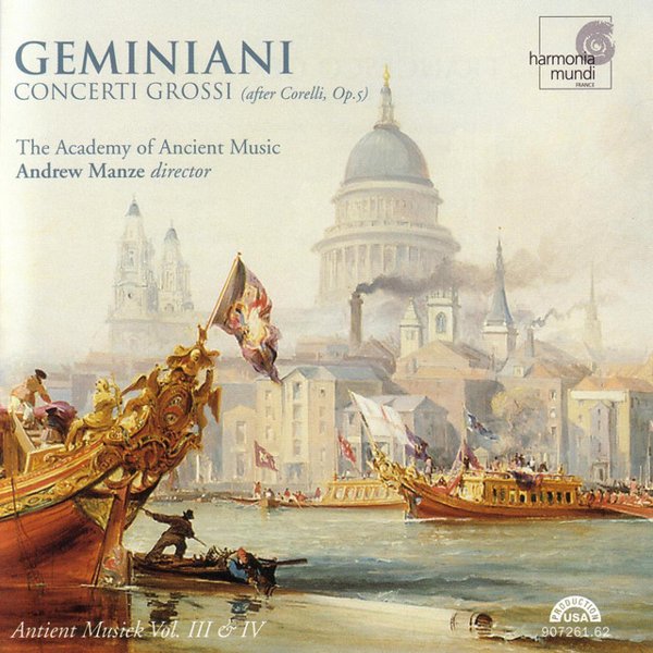 Geminiani: Concerti Grossi VII-XII (after Corelli, Op. 5) cover