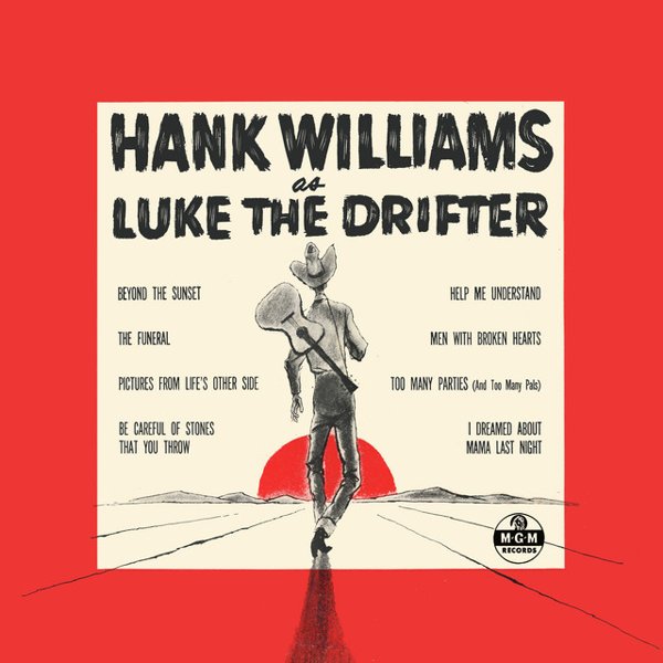Hank Williams as Luke the Drifter cover
