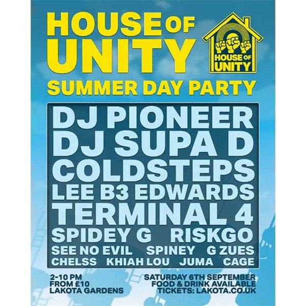 House of Unity Summer Day Party 06/09/2025 cover