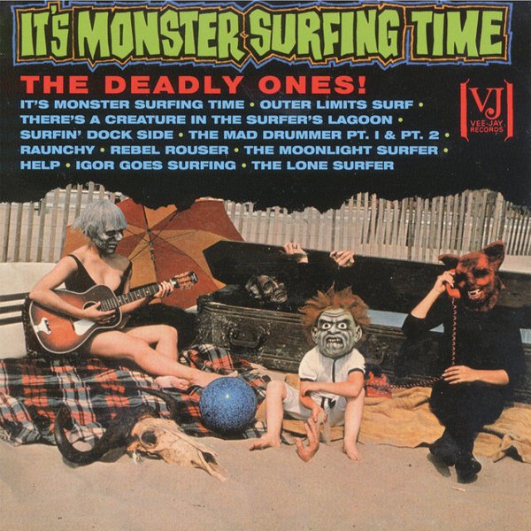 It's Monster Surfing Time cover