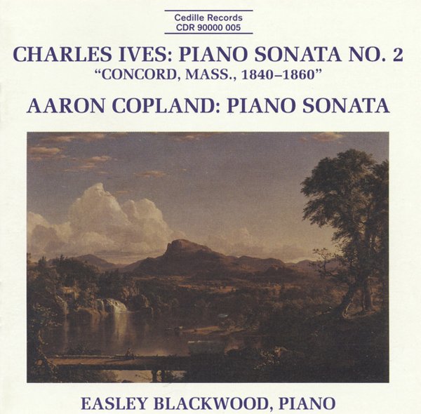 Ives: Piano Sonata No. 2; Copland: Piano Sonata cover