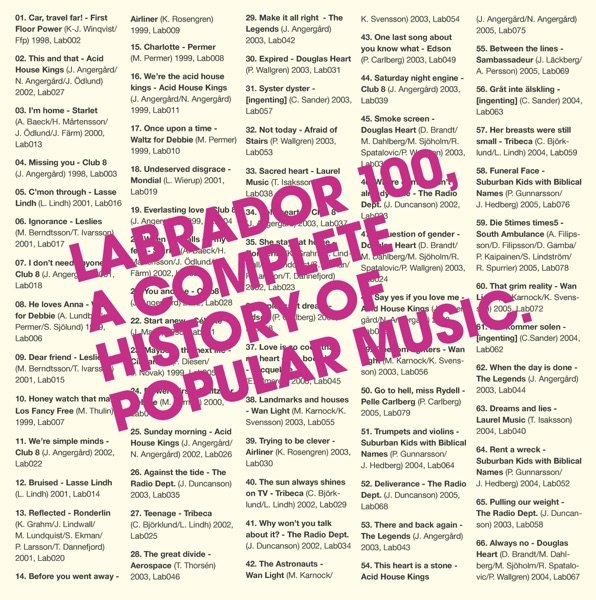 Labrador 100: A Complete History of Popular Music cover