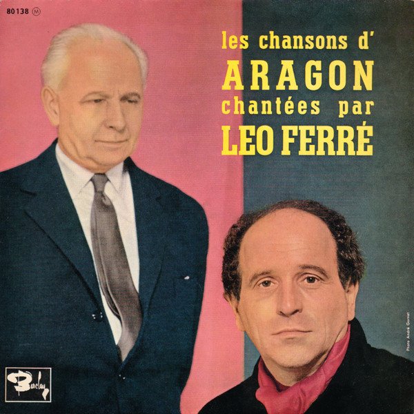 Les Chansons D' Aragon cover