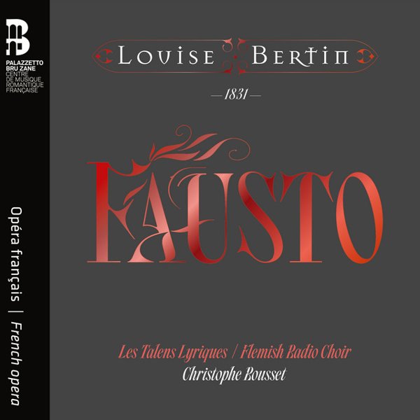 Louise Bertin: Fausto cover