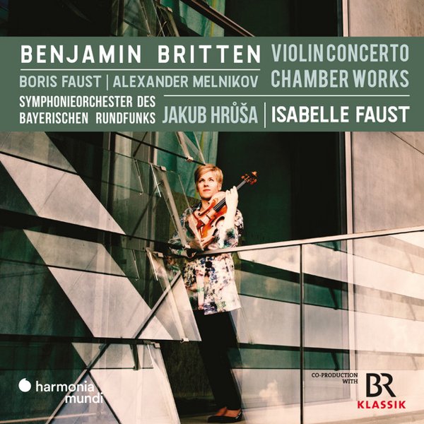  Britten: Violin Concerto, Chamber Works cover