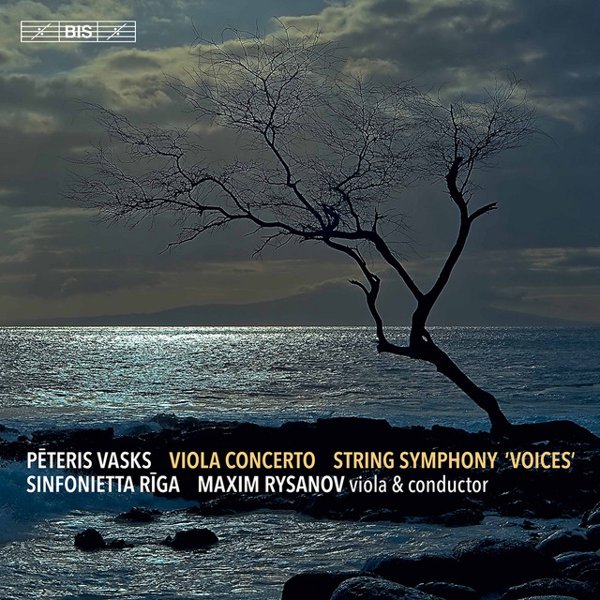 Pēteris Vasks: Viola Concerto & Symphony No. 1 &#8220;Voices&#8221; cover