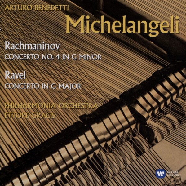 Ravel: Piano Concerto; Rachmaninov: Piano Concerto No. 4 cover