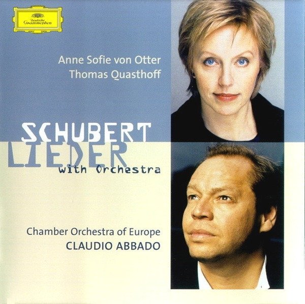 Schubert: Lieder with Orchestra cover
