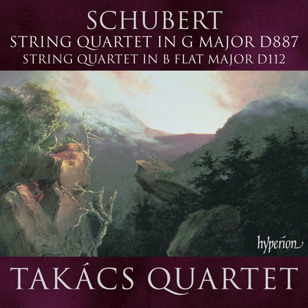 Schubert: String Quartet in G Major D887; String Quartet in B Flat Major D112 cover