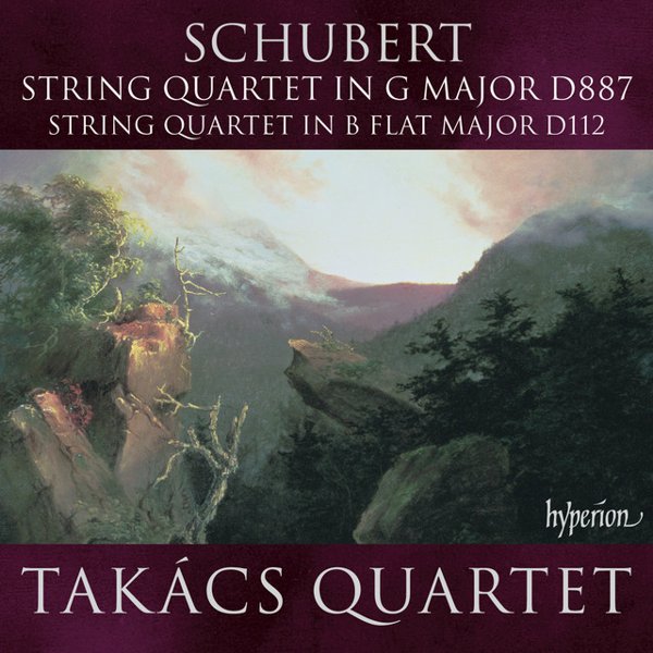 Schubert: String Quartets D. 112 & 887 cover
