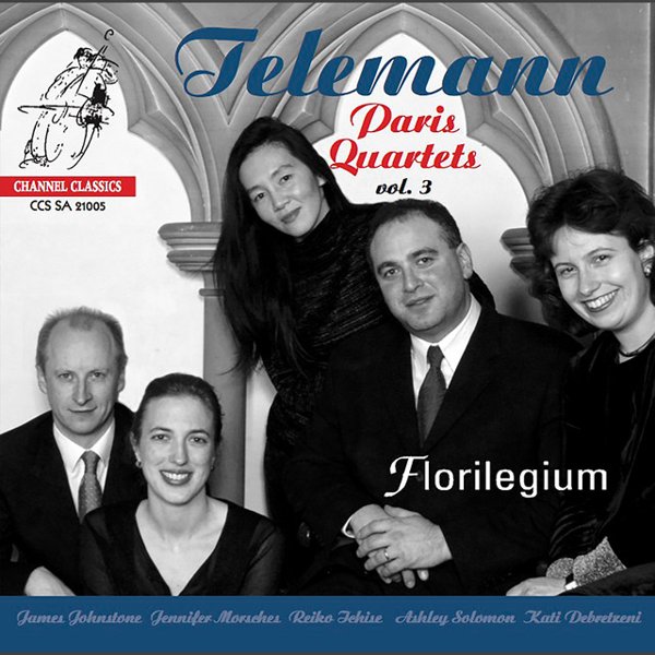 Telemann: Paris Quartets, Vol. 3 cover