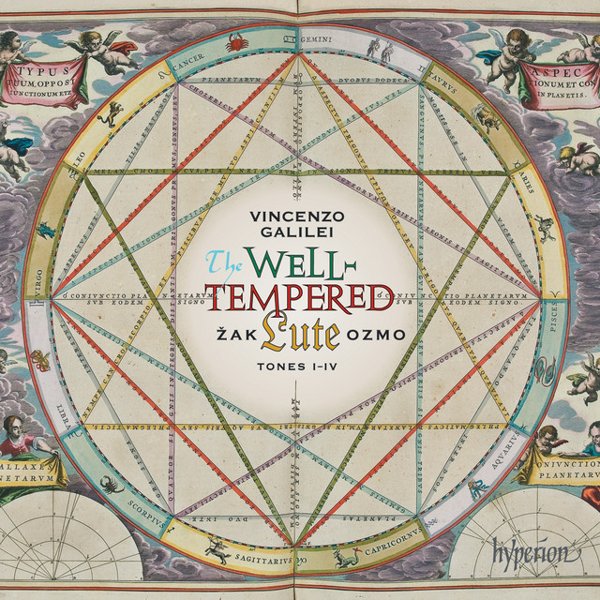 Vincenzo Galilei: Well-Tempered Lute, Tones I-IV cover